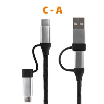 Cablu de incarcare USB, 4in1, 1.5m - USB MULTI